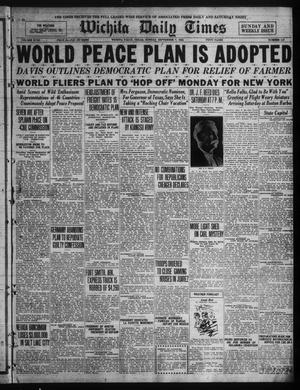 Wichita Daily Times (Wichita Falls, Tex.), Vol. 18, No. 117, Ed. 1 Sunday, September 7, 1924