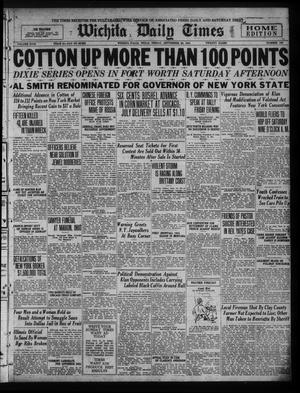Wichita Daily Times (Wichita Falls, Tex.), Vol. 18, No. 136, Ed. 1 Friday, September 26, 1924
