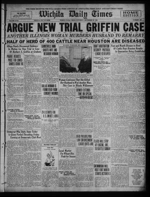 Wichita Daily Times (Wichita Falls, Tex.), Vol. 18, No. 137, Ed. 1 Saturday, September 27, 1924