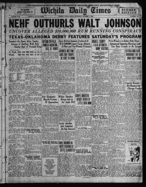 Wichita Daily Times (Wichita Falls, Tex.), Vol. 18, No. 144, Ed. 1 Saturday, October 4, 1924