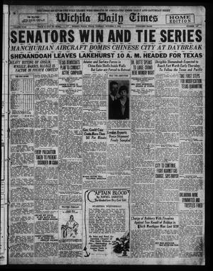 Wichita Daily Times (Wichita Falls, Tex.), Vol. 18, No. 147, Ed. 1 Tuesday, October 7, 1924