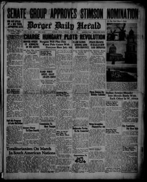 Borger Daily Herald (Borger, Tex.), Vol. 14, No. 190, Ed. 1 Tuesday, July 2, 1940