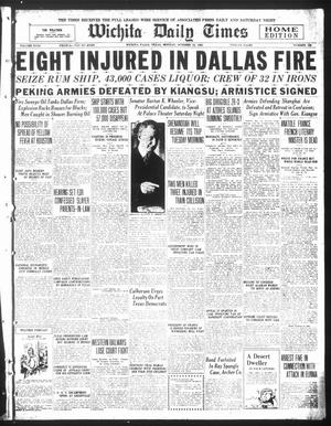 Wichita Daily Times (Wichita Falls, Tex.), Vol. 18, No. 153, Ed. 1 Monday, October 13, 1924