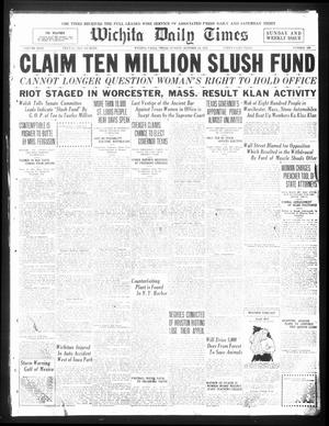 Wichita Daily Times (Wichita Falls, Tex.), Vol. 18, No. 159, Ed. 1 Sunday, October 19, 1924