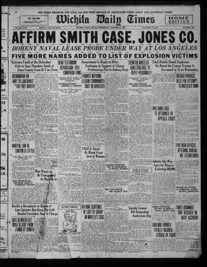 Wichita Daily Times (Wichita Falls, Tex.), Vol. 18, No. 162, Ed. 1 Wednesday, October 22, 1924
