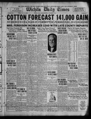 Wichita Daily Times (Wichita Falls, Tex.), Vol. 18, No. 179, Ed. 1 Saturday, November 8, 1924