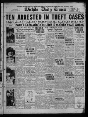 Wichita Daily Times (Wichita Falls, Tex.), Vol. 18, No. 186, Ed. 1 Saturday, November 15, 1924