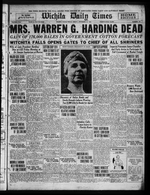 Wichita Daily Times (Wichita Falls, Tex.), Vol. 18, No. 192, Ed. 1 Friday, November 21, 1924