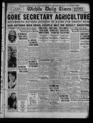 Wichita Daily Times (Wichita Falls, Tex.), Vol. 18, No. 193, Ed. 1 Saturday, November 22, 1924