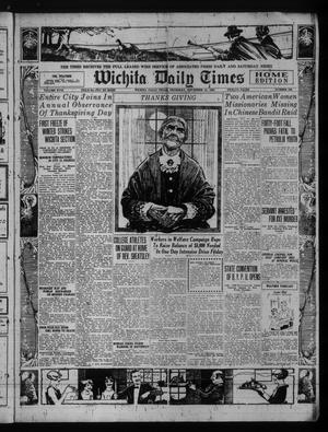 Wichita Daily Times (Wichita Falls, Tex.), Vol. 18, No. 198, Ed. 1 Thursday, November 27, 1924
