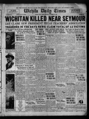 Primary view of object titled 'Wichita Daily Times (Wichita Falls, Tex.), Vol. 18, No. 200, Ed. 1 Saturday, November 29, 1924'.