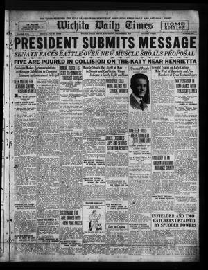 Wichita Daily Times (Wichita Falls, Tex.), Vol. 18, No. 204, Ed. 1 Wednesday, December 3, 1924
