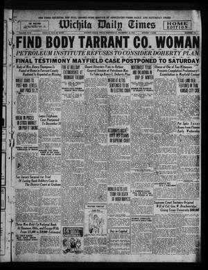 Wichita Daily Times (Wichita Falls, Tex.), Vol. 18, No. 211, Ed. 1 Wednesday, December 10, 1924