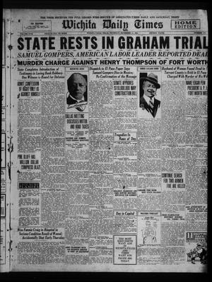 Wichita Daily Times (Wichita Falls, Tex.), Vol. 18, No. 212, Ed. 1 Thursday, December 11, 1924