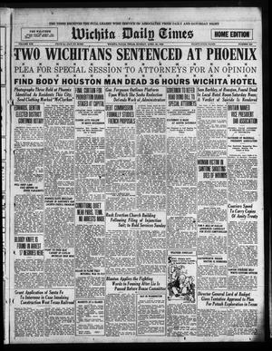 Wichita Daily Times (Wichita Falls, Tex.), Vol. 19, No. 346, Ed. 1 Sunday, April 25, 1926