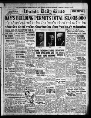 Wichita Daily Times (Wichita Falls, Tex.), Vol. 19, No. 348, Ed. 1 Tuesday, April 27, 1926