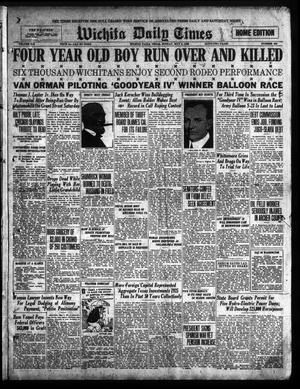 Wichita Daily Times (Wichita Falls, Tex.), Vol. 19, No. 353, Ed. 1 Sunday, May 2, 1926