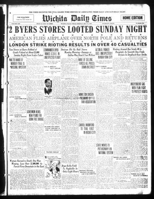 Wichita Daily Times (Wichita Falls, Tex.), Vol. 19, No. 361, Ed. 1 Monday, May 10, 1926
