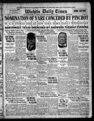 Wichita Daily Times (Wichita Falls, Tex.), Vol. 20, No. 6, Ed. 1 Wednesday, May 19, 1926