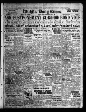 Wichita Daily Times (Wichita Falls, Tex.), Vol. 20, No. 8, Ed. 1 Friday, May 21, 1926