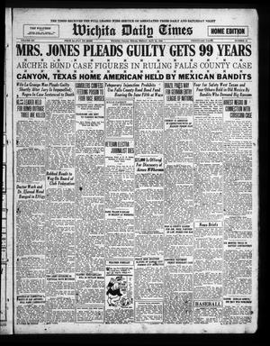 Wichita Daily Times (Wichita Falls, Tex.), Vol. 20, No. 15, Ed. 1 Friday, May 28, 1926