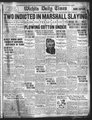 Wichita Daily Times (Wichita Falls, Tex.), Vol. 20, No. 155, Ed. 1 Friday, October 15, 1926