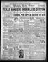 Newspaper: Wichita Daily Times (Wichita Falls, Tex.), Vol. 20, No. 166, Ed. 1 Tu…