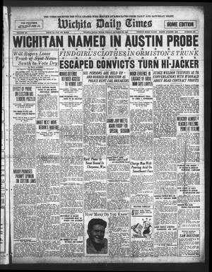Wichita Daily Times (Wichita Falls, Tex.), Vol. 20, No. 169, Ed. 1 Friday, October 29, 1926