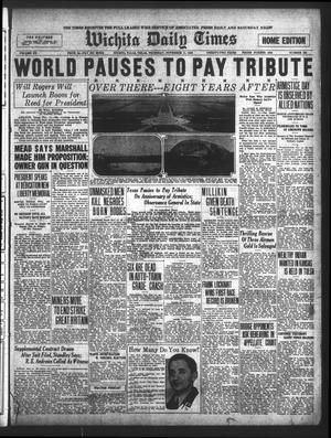 Wichita Daily Times (Wichita Falls, Tex.), Vol. 20, No. 182, Ed. 1 Thursday, November 11, 1926