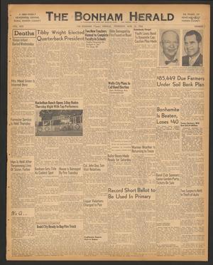 The Bonham Herald (Bonham, Tex.), Vol. 30, No. 7, Ed. 1 Thursday, August 23, 1956