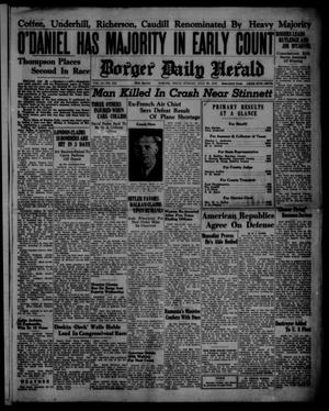 Borger Daily Herald (Borger, Tex.), Vol. 14, No. 212, Ed. 1 Sunday, July 28, 1940