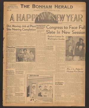 The Bonham Herald (Bonham, Tex.), Vol. 30, No. 44, Ed. 1 Monday, December 31, 1956
