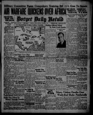 Borger Daily Herald (Borger, Tex.), Vol. 14, No. 219, Ed. 1 Monday, August 5, 1940