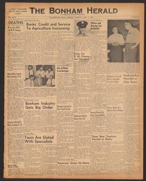 The Bonham Herald (Bonham, Tex.), Vol. 35, No. 4, Ed. 1 Thursday, August 8, 1963