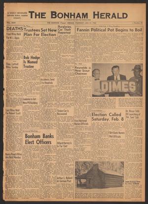 The Bonham Herald (Bonham, Tex.), Vol. 35, No. 28, Ed. 1 Thursday, January 23, 1964