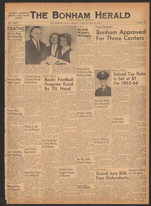 The Bonham Herald (Bonham, Tex.), Vol. 36, No. 39, Ed. 1 Thursday, May 20, 1965