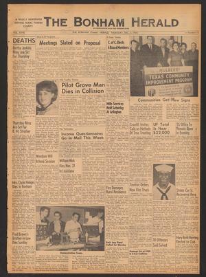 The Bonham Herald (Bonham, Tex.), Vol. 37, No. 13, Ed. 1 Thursday, December 2, 1965