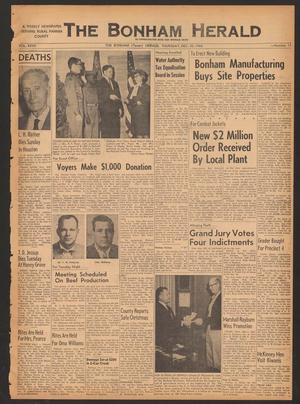 The Bonham Herald (Bonham, Tex.), Vol. 37, No. 17, Ed. 1 Thursday, December 30, 1965