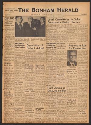 The Bonham Herald (Bonham, Tex.), Vol. 27, No. 19, Ed. 1 Thursday, January 20, 1966