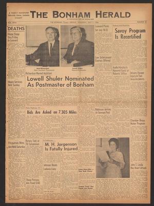 Primary view of object titled 'The Bonham Herald (Bonham, Tex.), Vol. 27, No. 42, Ed. 1 Thursday, July 7, 1966'.