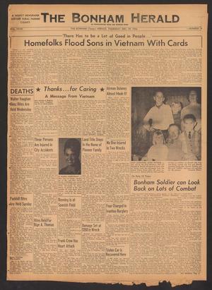 The Bonham Herald (Bonham, Tex.), Vol. 28, No. 14, Ed. 1 Thursday, December 29, 1966