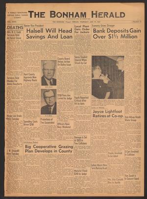 The Bonham Herald (Bonham, Tex.), Vol. 28, No. 17, Ed. 1 Thursday, January 19, 1967