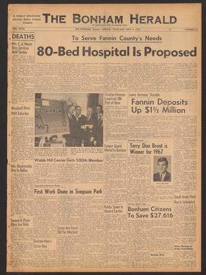 The Bonham Herald (Bonham, Tex.), Vol. 28, No. 32, Ed. 1 Thursday, May 4, 1967
