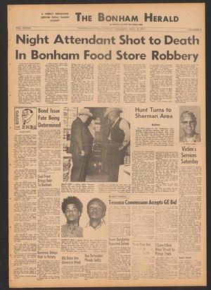 The Bonham Herald (Bonham, Tex.), Vol. 33, No. 8, Ed. 1 Thursday, November 18, 1971