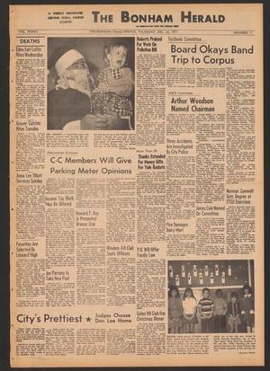 Primary view of object titled 'The Bonham Herald (Bonham, Tex.), Vol. 33, No. 11, Ed. 1 Thursday, December 23, 1971'.
