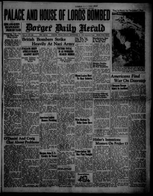 Borger Daily Herald (Borger, Tex.), Vol. 14, No. 253, Ed. 1 Friday, September 13, 1940