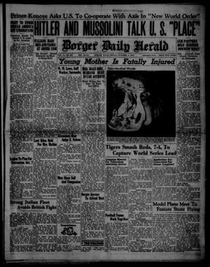 Borger Daily Herald (Borger, Tex.), Vol. 14, No. 271, Ed. 1 Friday, October 4, 1940
