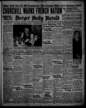 Borger Daily Herald (Borger, Tex.), Vol. 14, No. 285, Ed. 1 Monday, October 21, 1940