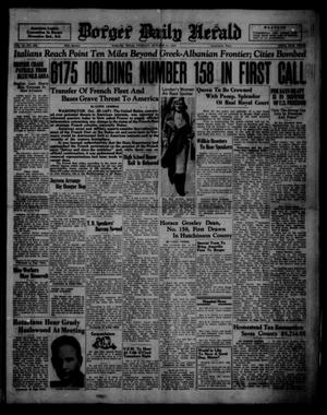 Borger Daily Herald (Borger, Tex.), Vol. 14, No. 292, Ed. 1 Tuesday, October 29, 1940