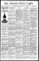 Thumbnail image of item number 1 in: 'San Antonio Daily Light. (San Antonio, Tex.), Vol. 10, No. 148, Ed. 1 Thursday, July 17, 1890'.